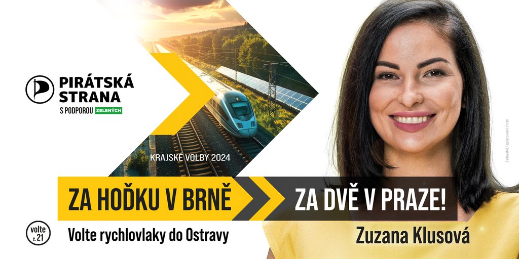 Zuzana Klusová - Za hoďku v Brně, za dvě v Praze